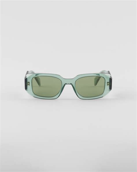 prada sunglasses grn mir|Sage Green Lenses Prada Symbole Sunglasses .